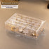 Ornament Dustproof Storage Box Anti-oxidation Ear Stud Necklace Jewelry Box - PULSE MART
