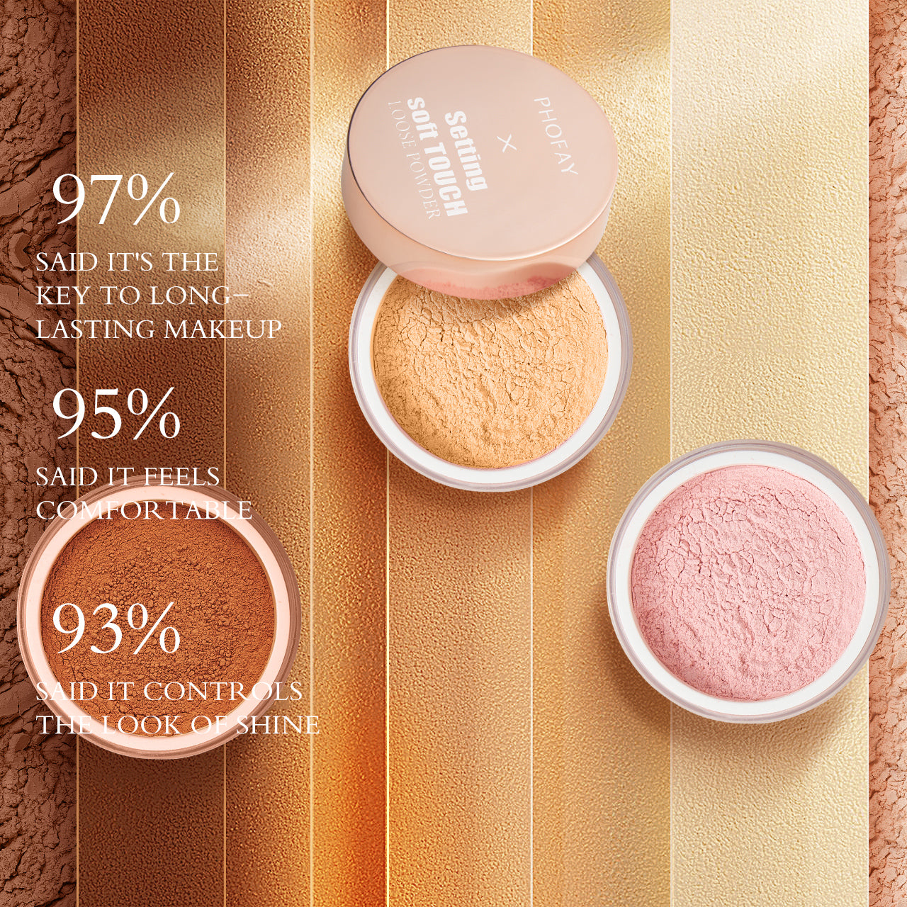 PHOFAY Setting Soft Touch Loose Powder - PULSE MART