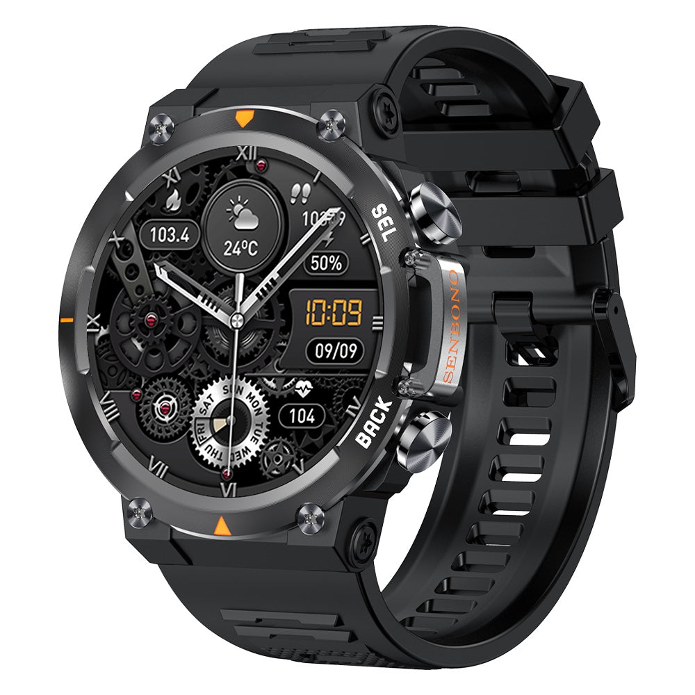 MAX18 Men Smartwatch AMOLED1.43inch Big Screen BT Calls Gesture Control AI Voice Sports Smart Watch Men - PULSE MART