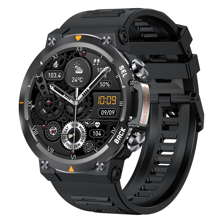 MAX18 Men Smartwatch AMOLED1.43inch Big Screen BT Calls Gesture Control AI Voice Sports Smart Watch Men - PULSE MART