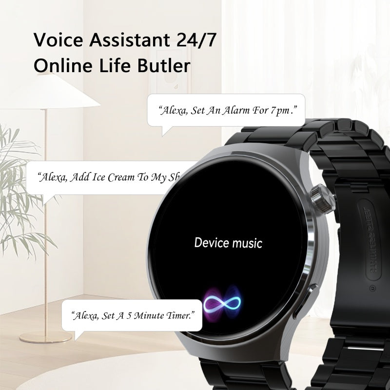 SENBONO V19 Business Men Smart Watch Answer Call Heart Rate Water Proof Sports Fitness Smartwatch Men - PULSE MART