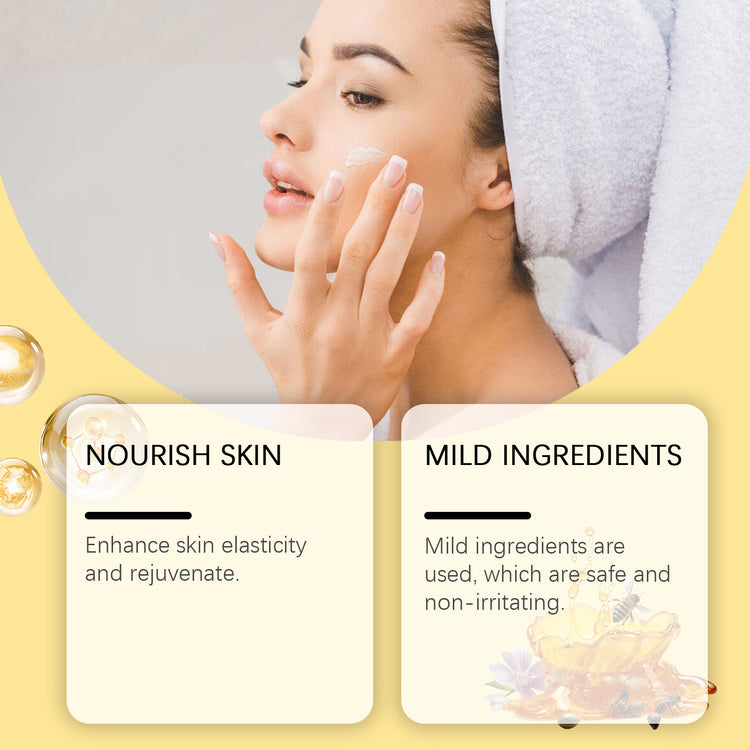 Wiyun Bee Venom Skin Care Cream, Gentle Nourishing Care Facial Skin Moisturizing Hydrating Tender Skin Care Cream - PULSE MART