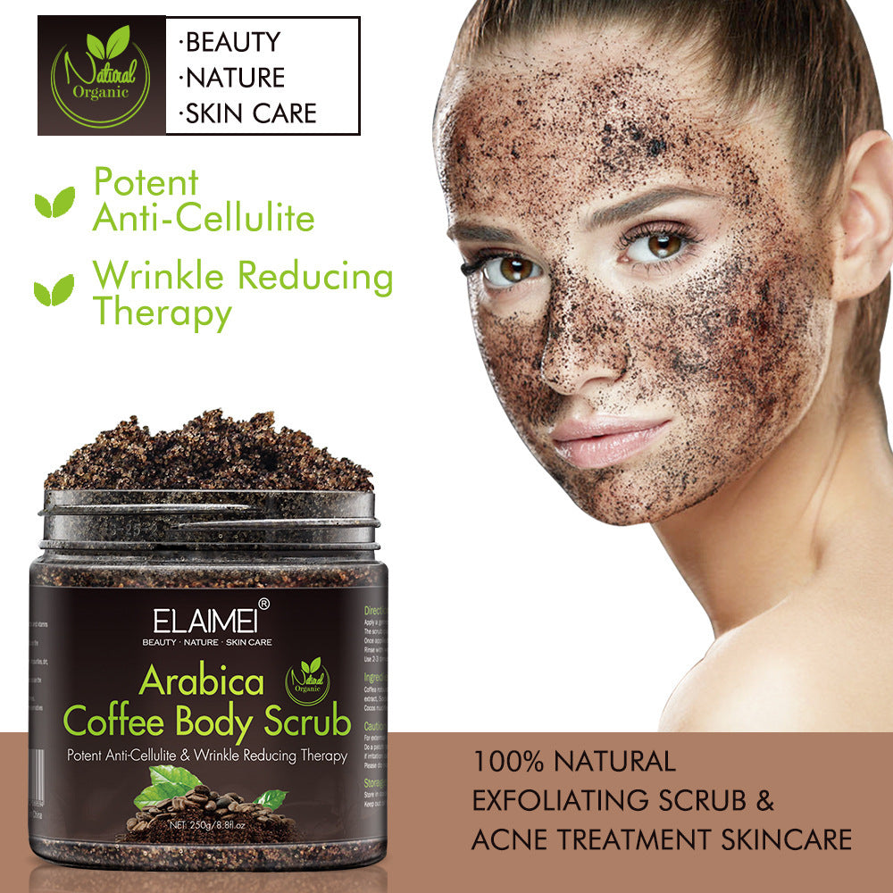 Coffee Body Scrub – Exfoliating & Firming