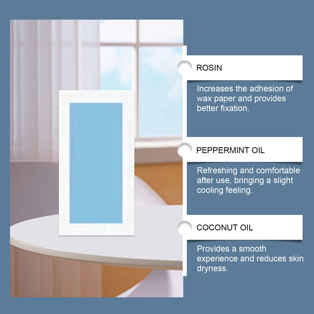 Facial Hair Removal Wax Paper Wet Wipes