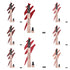 PHOFAY MATTE LIP LINER LIPSTICK PEN - PULSE MART