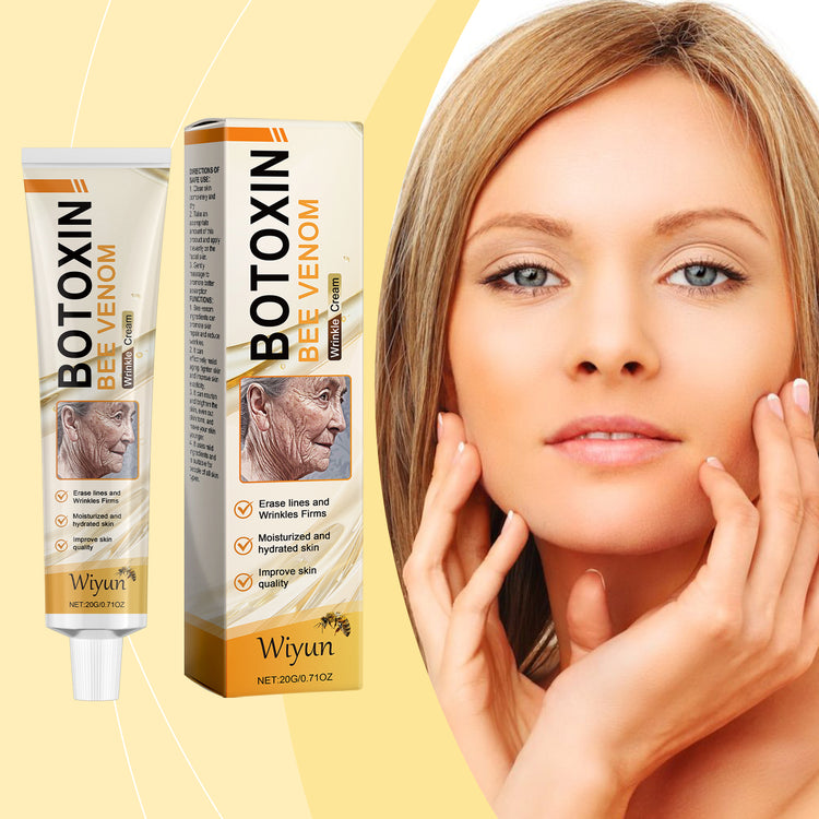 Wiyun Bee Venom Skin Care Cream, Gentle Nourishing Care Facial Skin Moisturizing Hydrating Tender Skin Care Cream - PULSE MART