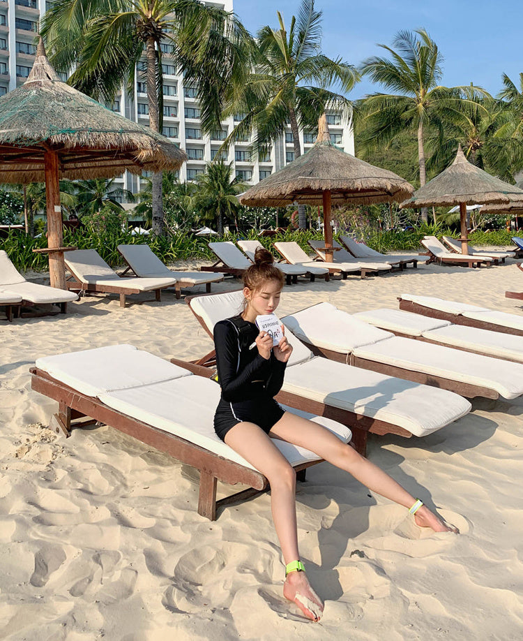 Conservative sunscreen long sleeve swimwear - PULSE MART