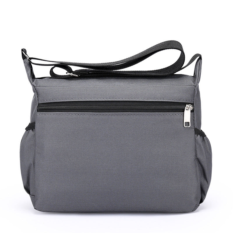 Men's Outdoor Leisure Multi-layer Zipper Messenger Bag - PULSE MART