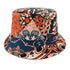 Geometric Bucket Hat Color Matching Printing Double-sided Wear Bucket Hat - PULSE MART