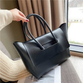 Fashion Women Shoulder Bags Large Capacity Handbags Simple Retro Tote Bags Solid Color Famous Brand High Quality Bags - PULSE MART