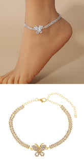 Creative Butterfly Anklet Beach Ornament Women - PULSE MART