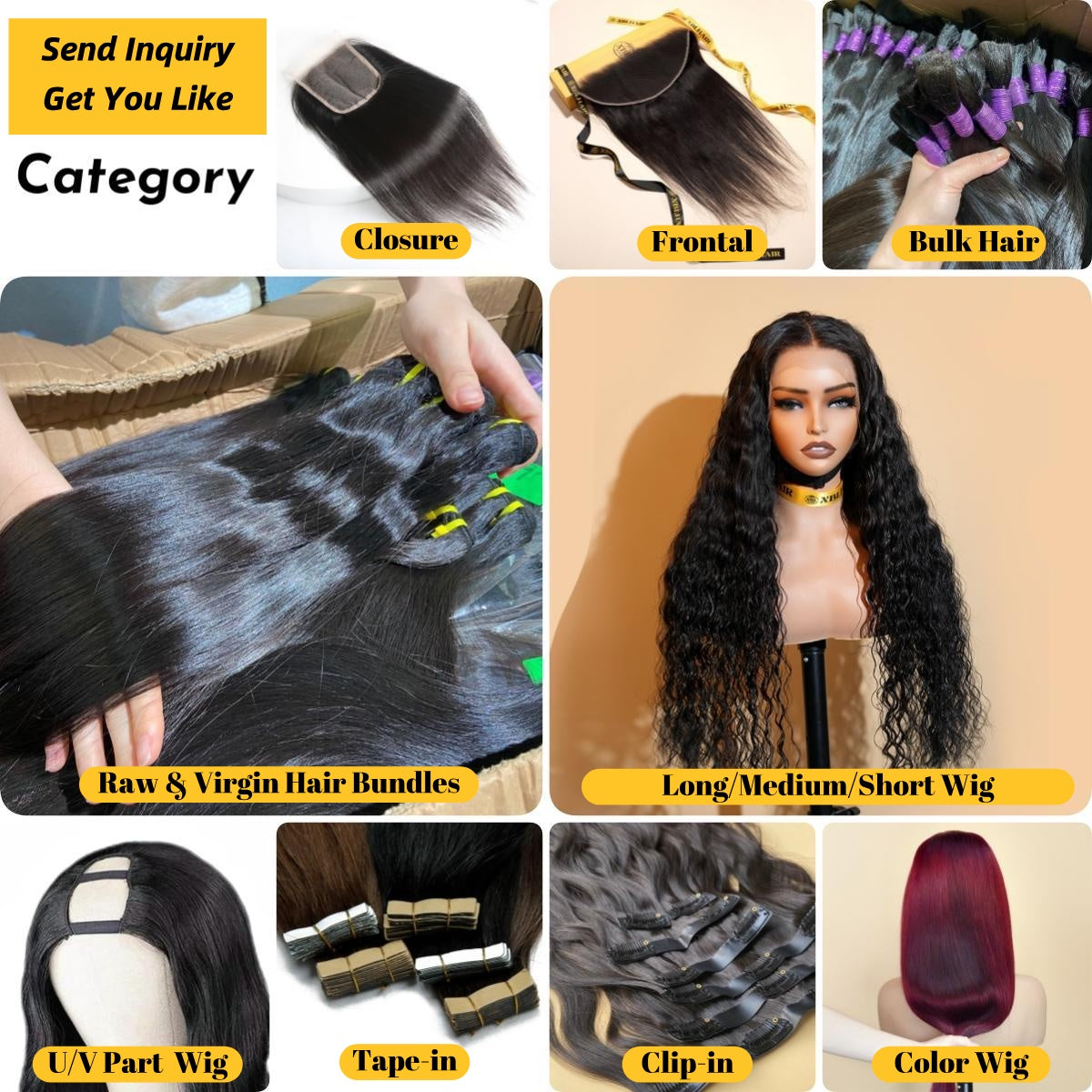 11A Good Quality Human Hair Bundles 12-30 Inch Raw Hair Extensions - PULSE MART