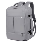 Large Capacity Backpack For Women Men Multiple Pockets And Zippers Versatile Computer Bags Business Travel Backpack - PULSE MART