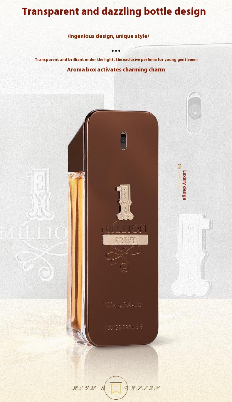 100ml Gold Million Dollar Man Men's Perfume - PULSE MART