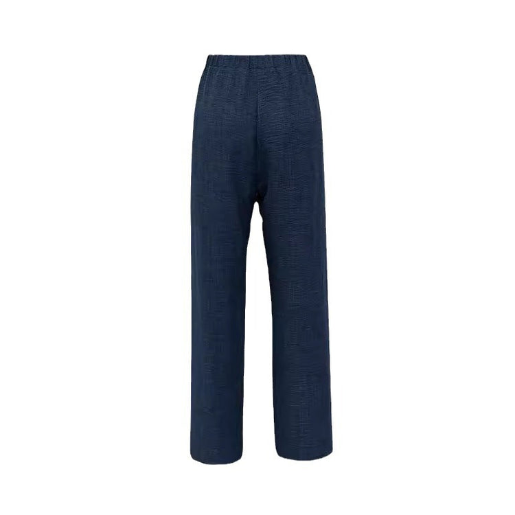 Casual Jeans Like Side Lace Trousers - PULSE MART