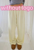 Fashion Y2K Striped Straight Trousers Summer Elastic High Waist Wide Leg Pants For Women - PULSE MART