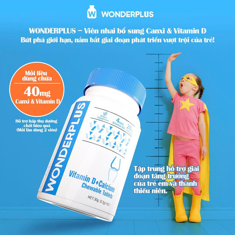 Calcium And Vitamin D Supplement Chewable Tablet