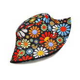 Colorful Flowers Bucket Hat Sun Hat - PULSE MART