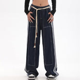 Loose Wide Leg Straight Trousers - PULSE MART