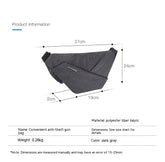 Digital Storage Canvas Chest Bag Crossbody Multi-functional Business Close Shoulder Anti-theft Package - PULSE MART