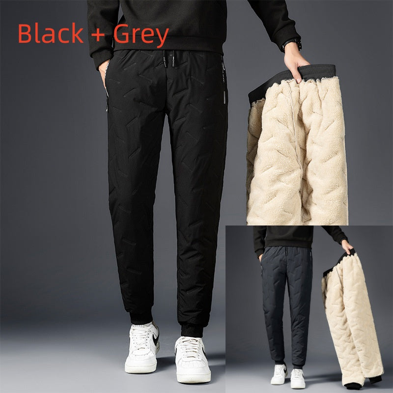 Men's Padded Cotton Trousers With Cashmere - PULSE MART