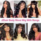 Full Machine Made Wig Body Wave Natural Color Density - PULSE MART