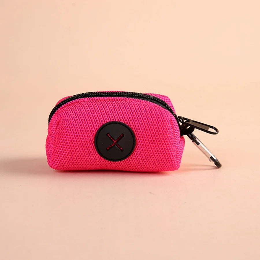 Dog Poop Bag Carrier Portable Pet Waste Bag Dispenser Luxury Stylish Dog Garbage Holder Dispensers Cleaning Supplies