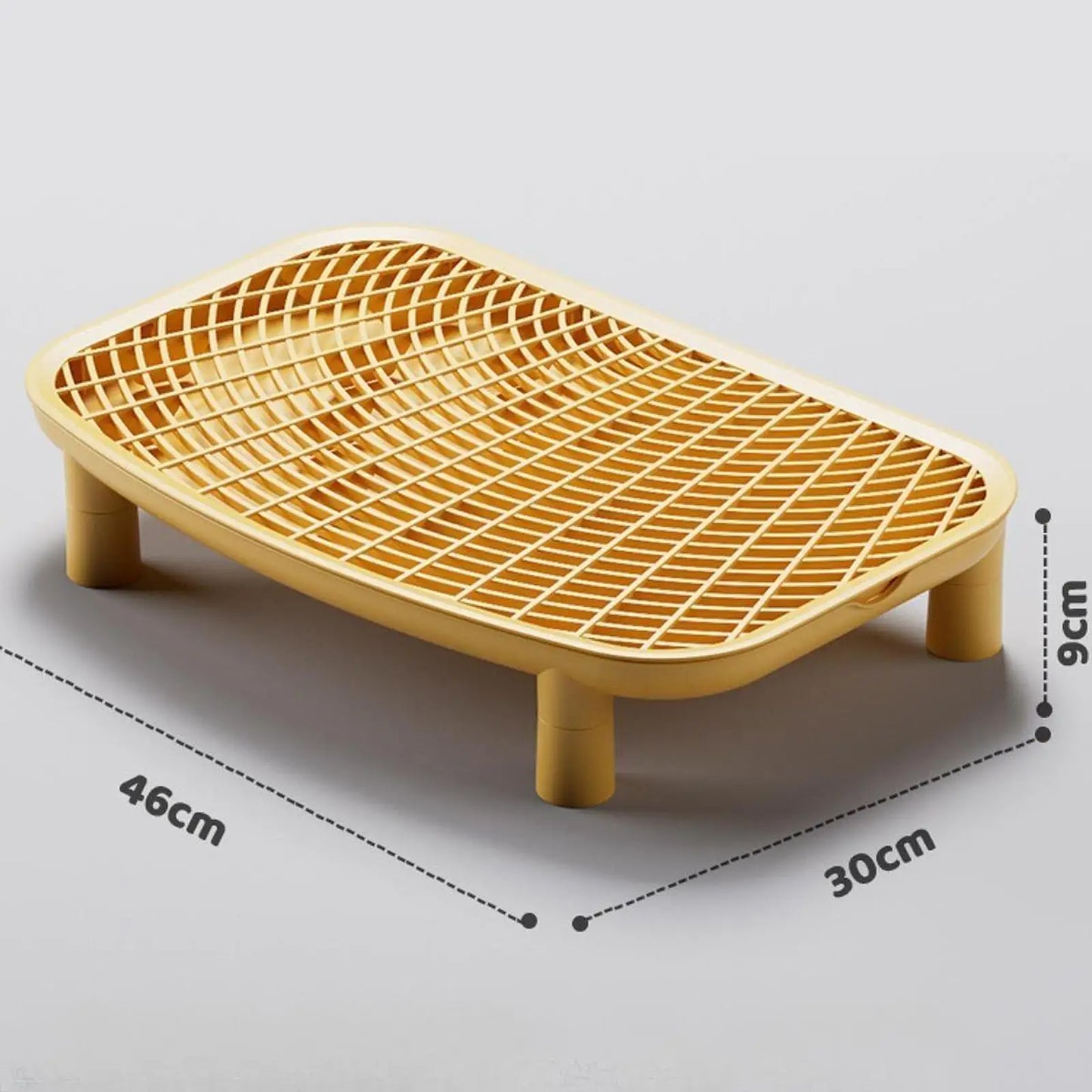 Cat Litter Ramp – Plastic Litter Box Step with Anti-Tracking Footboard for Cats & Kittens