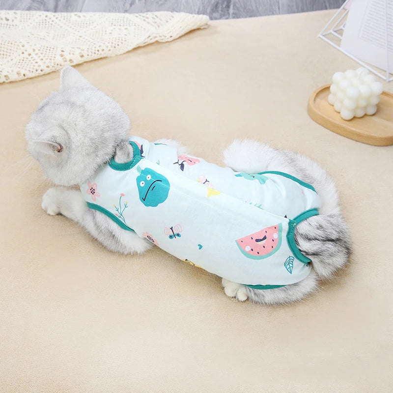 Cat Recovery Suit – Soft Post-Surgery Recovery Clothing for Cats