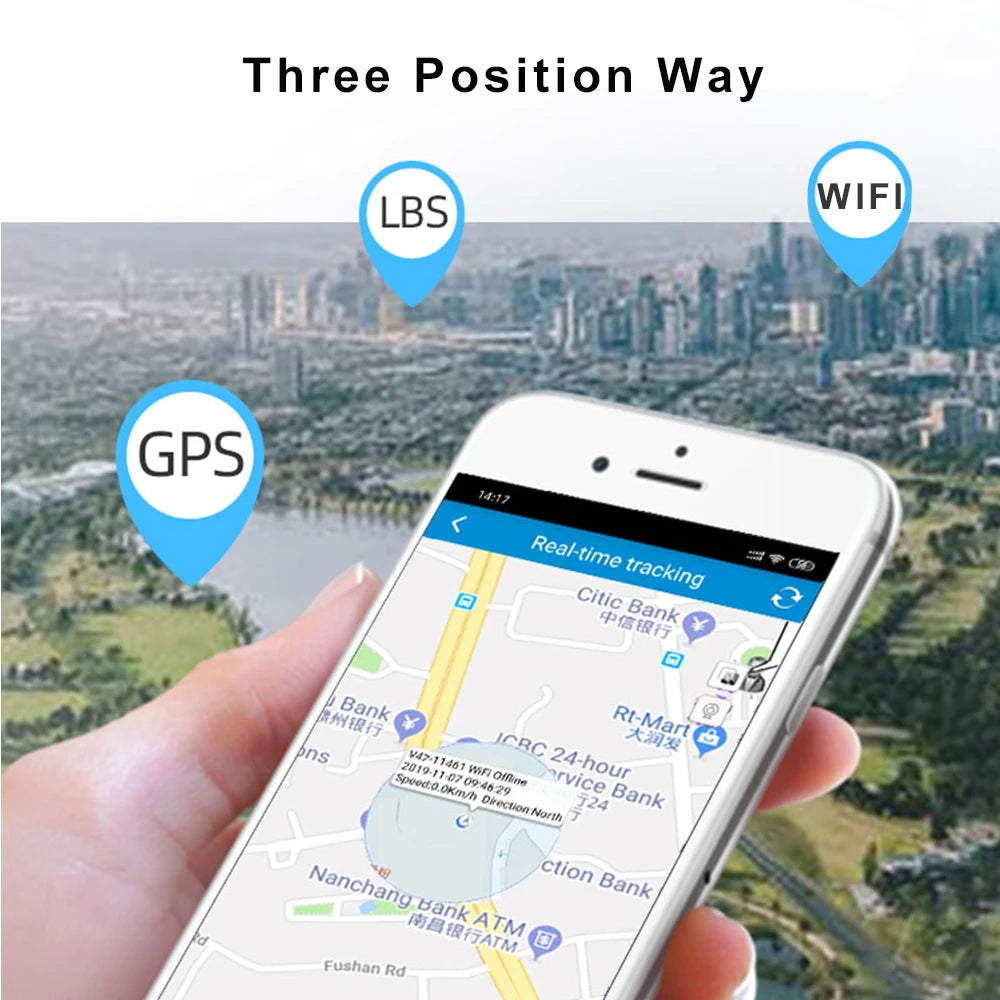 TK909 2G GSM GPS Pet Tracker – Waterproof IP67 Dog & Cat GPS Locator with Free App