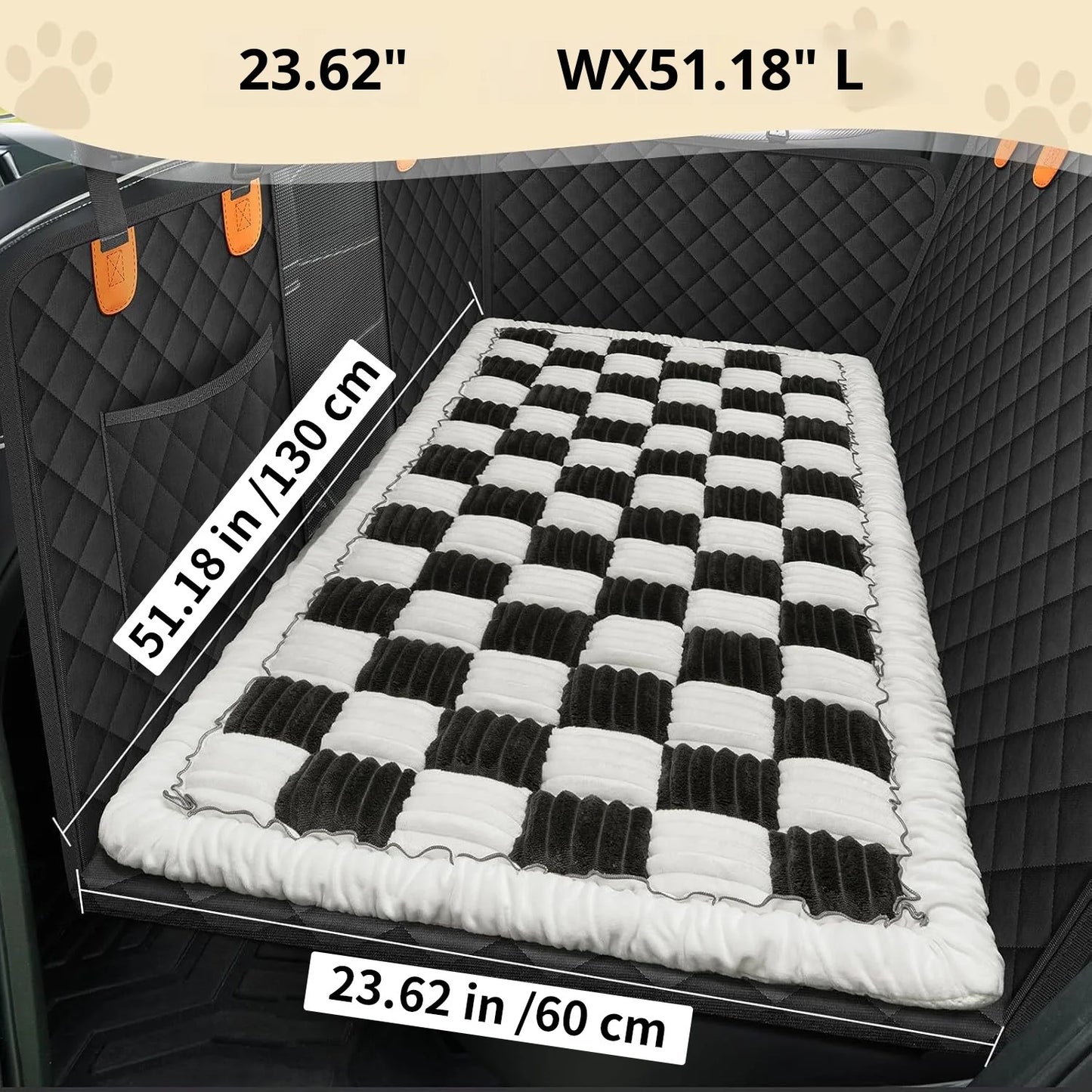 The Premium Travel Safe Car Seat Pet Bed & Cushion