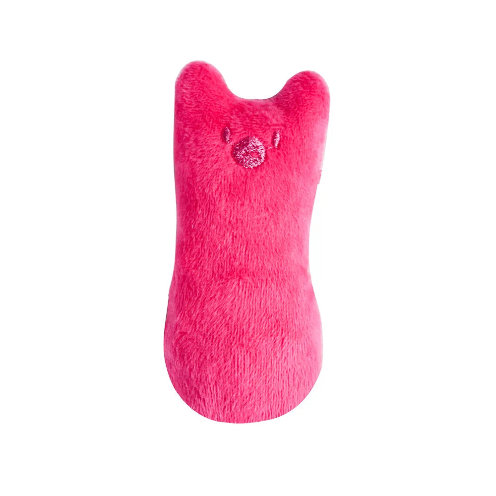 Interactive Catnip Plush Cat Toy – Teeth Cleaning Chew & Squeaky Toy for Cats and Kittens