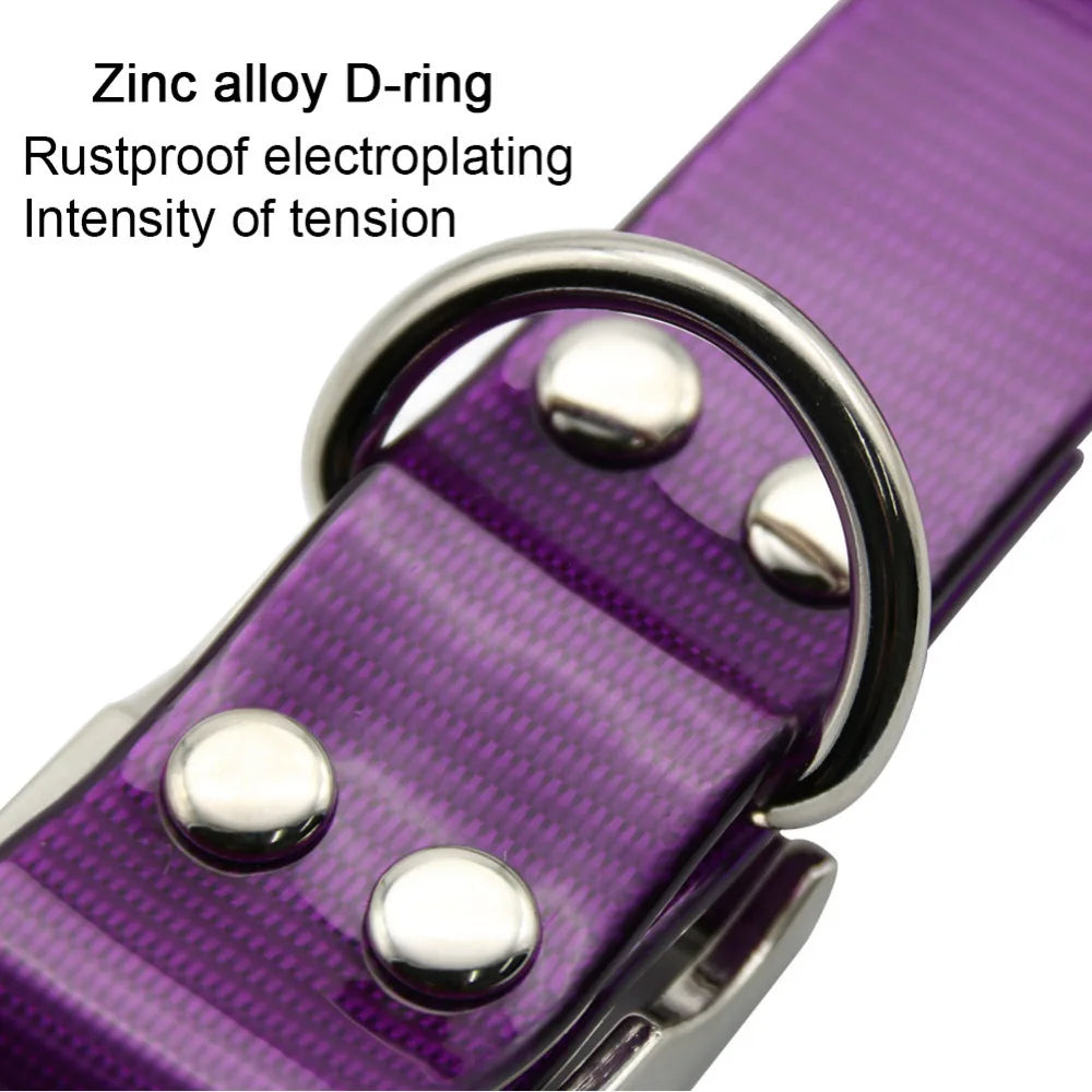 Waterproof TPU Odor-Proof Dog Collar - Easy-Clean Dirt Resistant