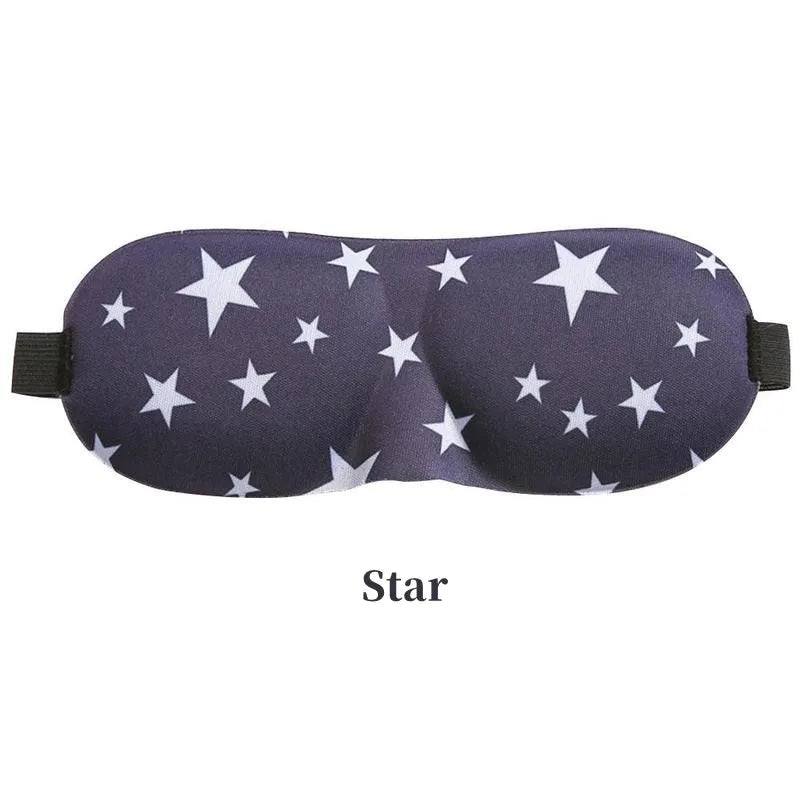 3D Padded Sleep Mask – Light Blocking Soft Eye Mask & Blindfold for Rest - PULSE MART