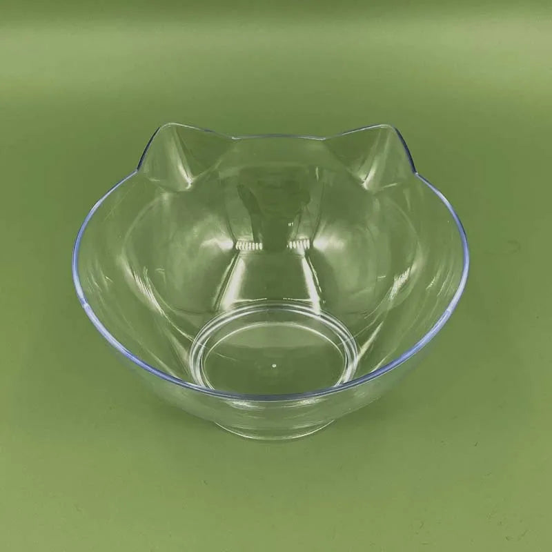 Elevated Tilted Cat Bowl – Anti-Vomiting Orthopedic Food & Water Bowl for Cats, Puppies & Rabbits