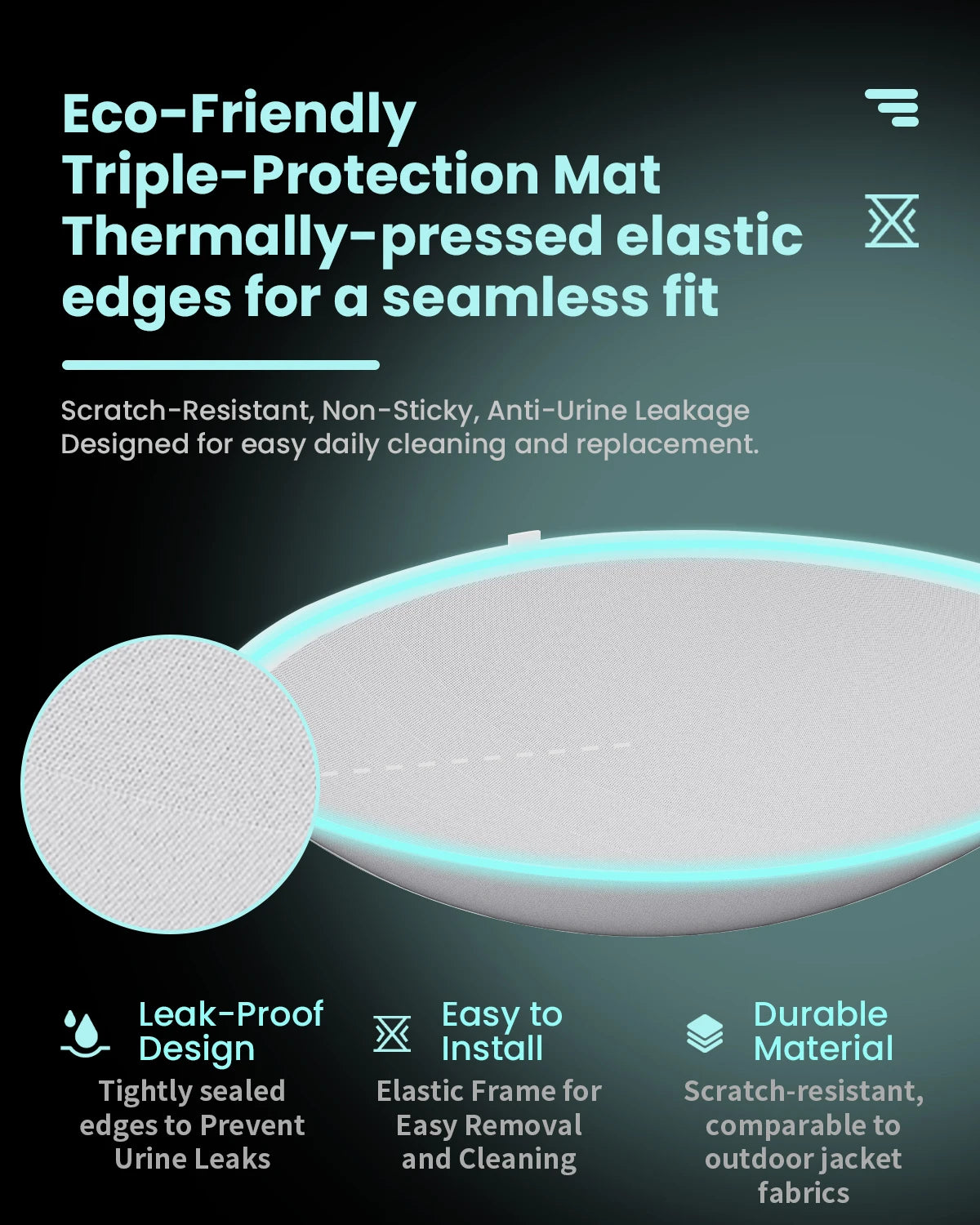 Automatic Self-Cleaning Cat Litter Box with App Control & Smart Deodorizer