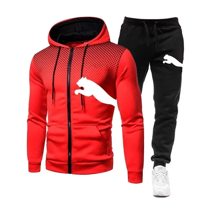 Hoodies Sets Men's Clothing Fashion Autumn/Winter Designer Clothing Hooded Jacket