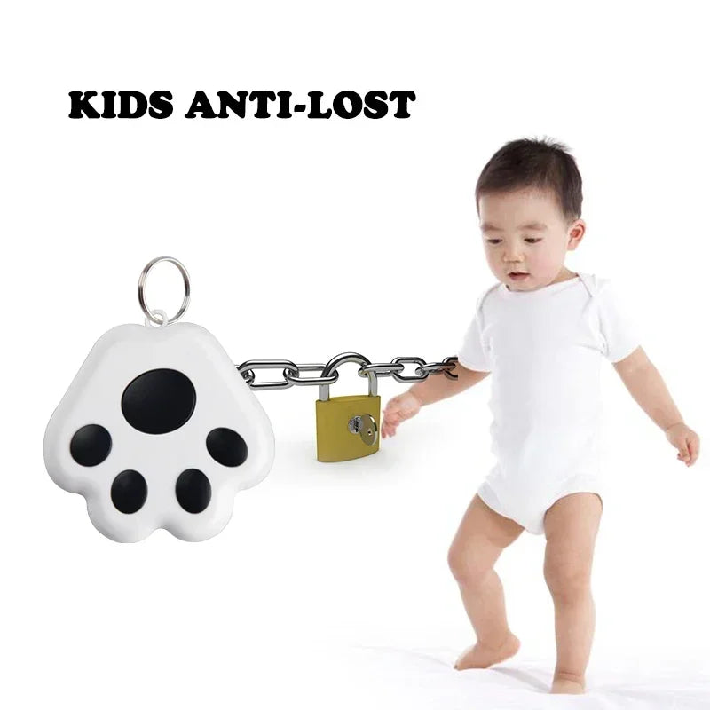 Dog Paw Mini GPS Tracker – Smart Anti-Lost Pet Locator for Dogs & Cats