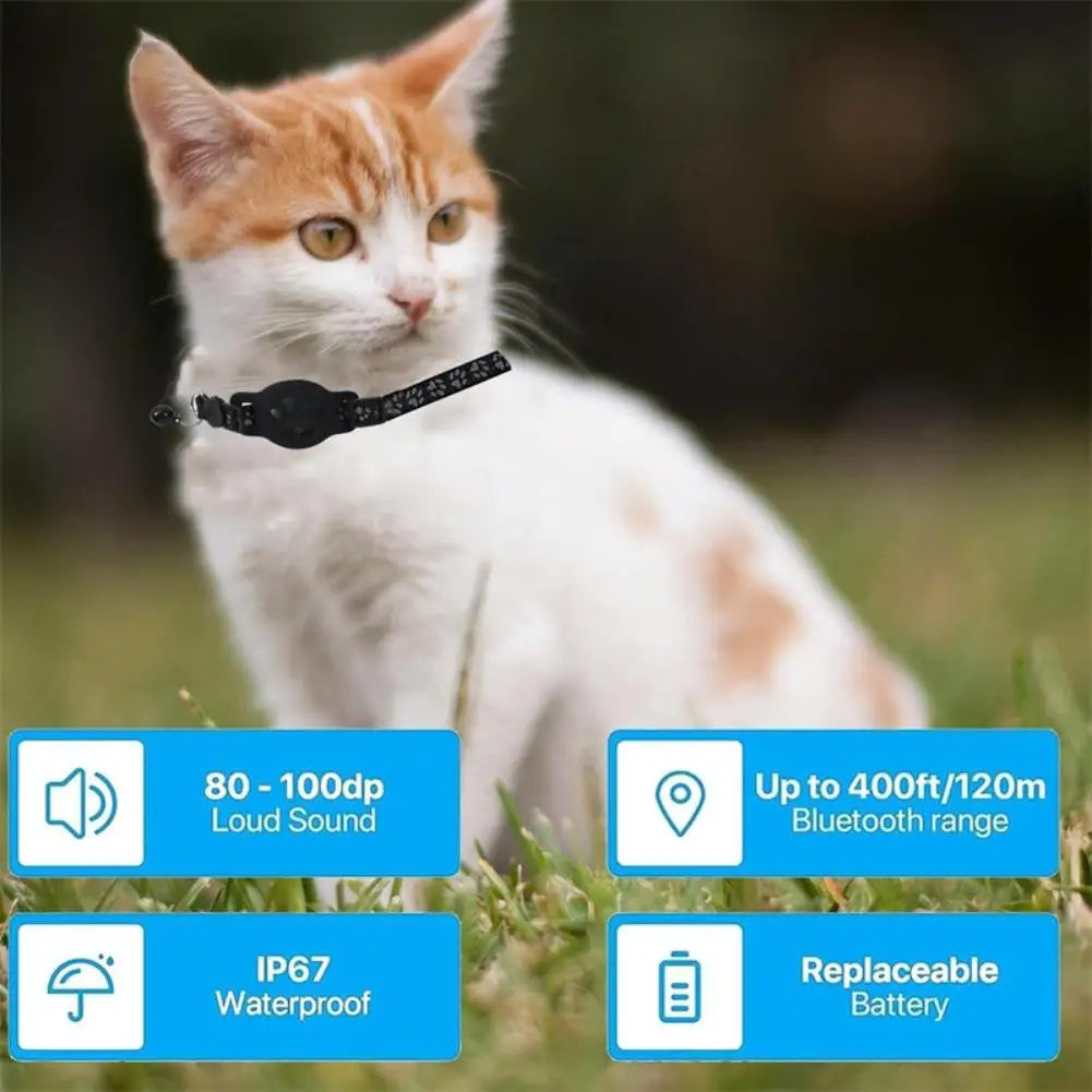Waterproof Mini GPS Pet Tracker – Global Real-Time Locator for Dogs, Cats & Puppies