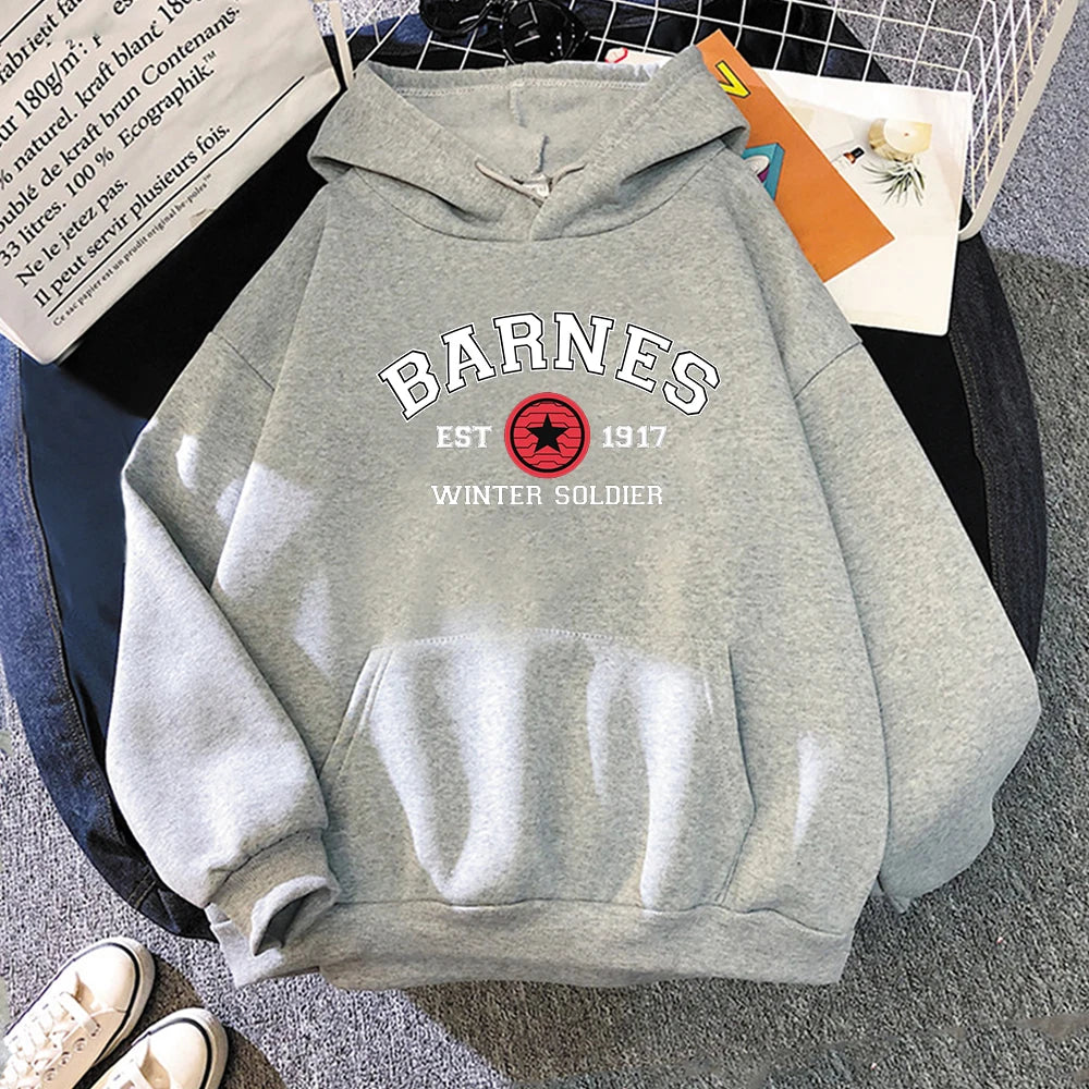 Hoodies Women Aesthetic Barnes 1917 Hoodie Kawaii  Long Sleeve Sudaderas Para Mujer