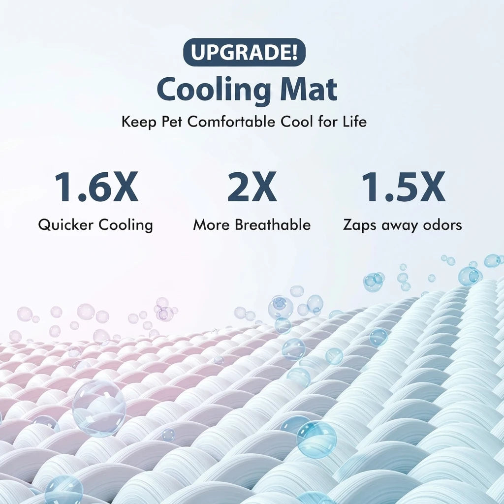 The Hydro-Breeze Breathable Calming Pet Cooling Pad