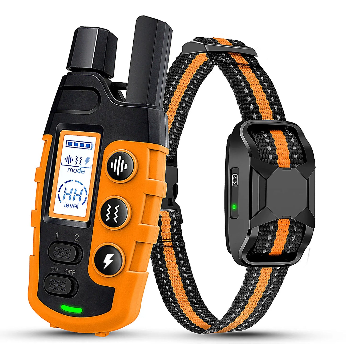 3300Ft Remote Electric Dog Training Collar - Waterproof Behavior Aid with Shock & Vibration
