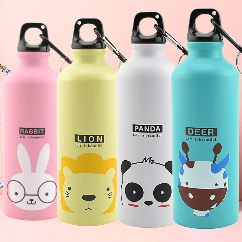 Bolttle Lovely Animals Creative Gift Outdoor Portable Sports Cycling Camping Hiking Bicycle School Kids Water Bottle - PULSE MART