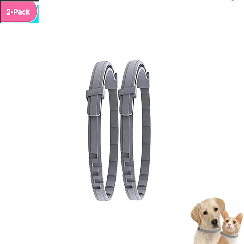 Adjustable Pet Collar for Dogs & Cats: 38cm and 72cm Sizes