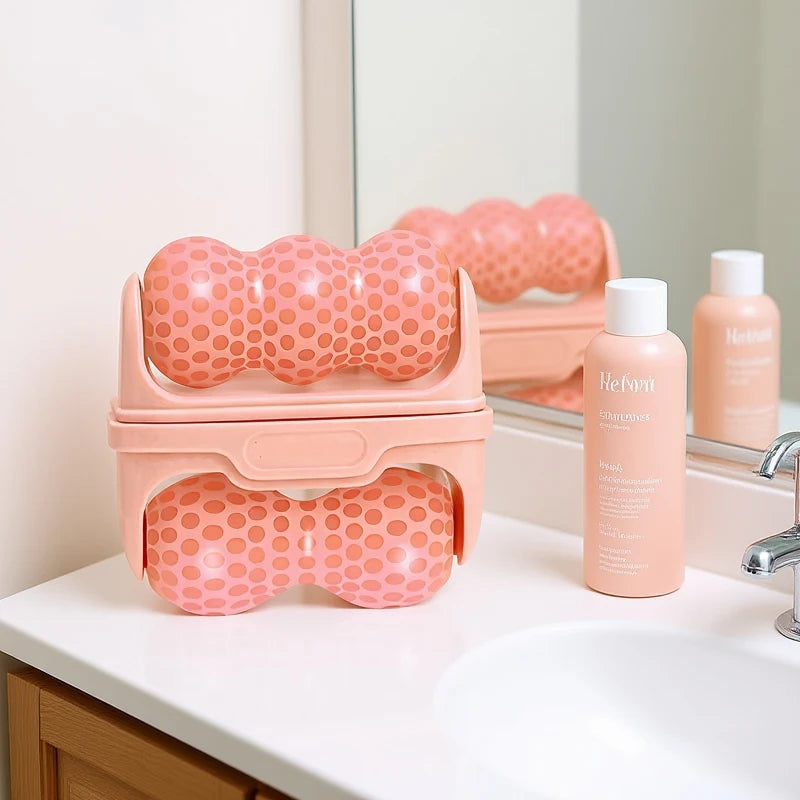 2-in-1 Facial Cold Massage Roller - Ice Roller for Face and Eyes, Pain Relief, and Skin Care Tool - PULSE MART