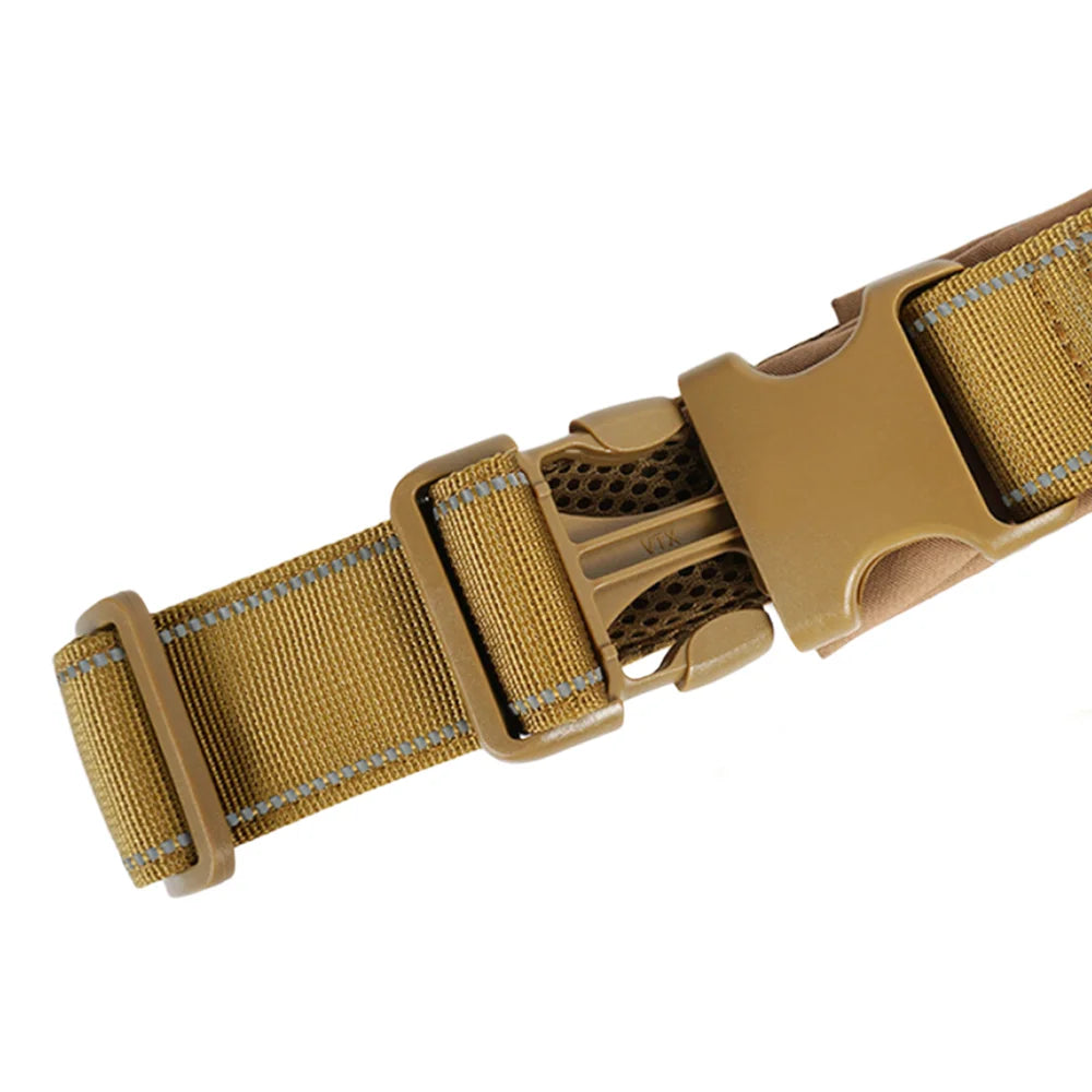 Tactical Anti-Pull Dog Harness: 1000D Nylon Vest with Handle