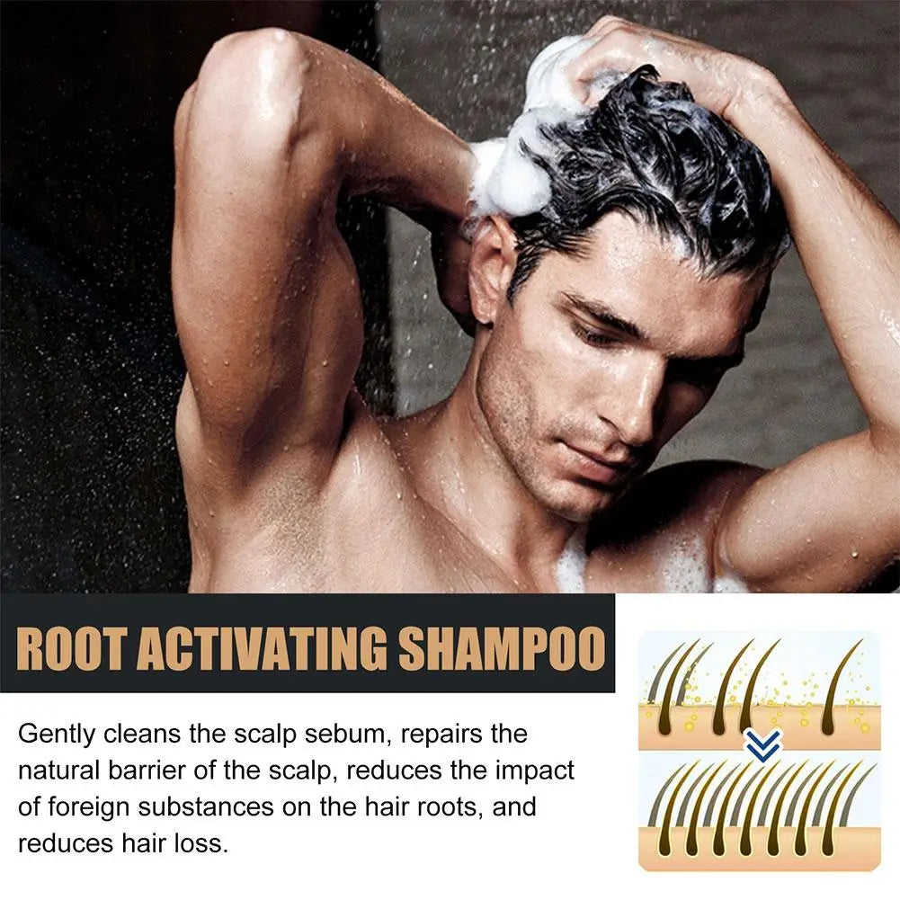 Hair Loss Treatment Shampoo - Promotes Hair Growth, Strengthens Roots, Repairs Scalp, and Thickening Care - PULSE MART