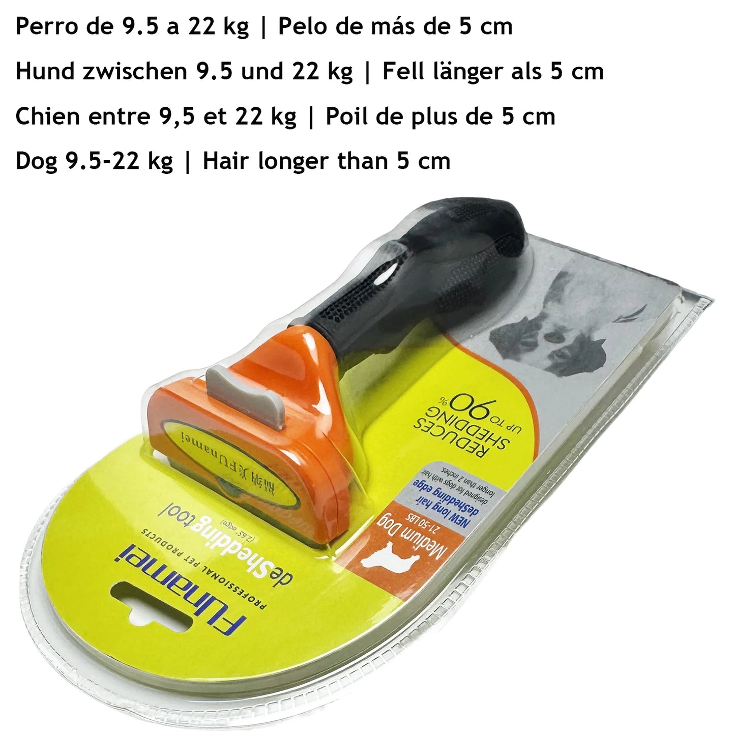 Dual-Sided Pet Dematting Comb - Anti-Lice Knot Remover for Dogs & Cats