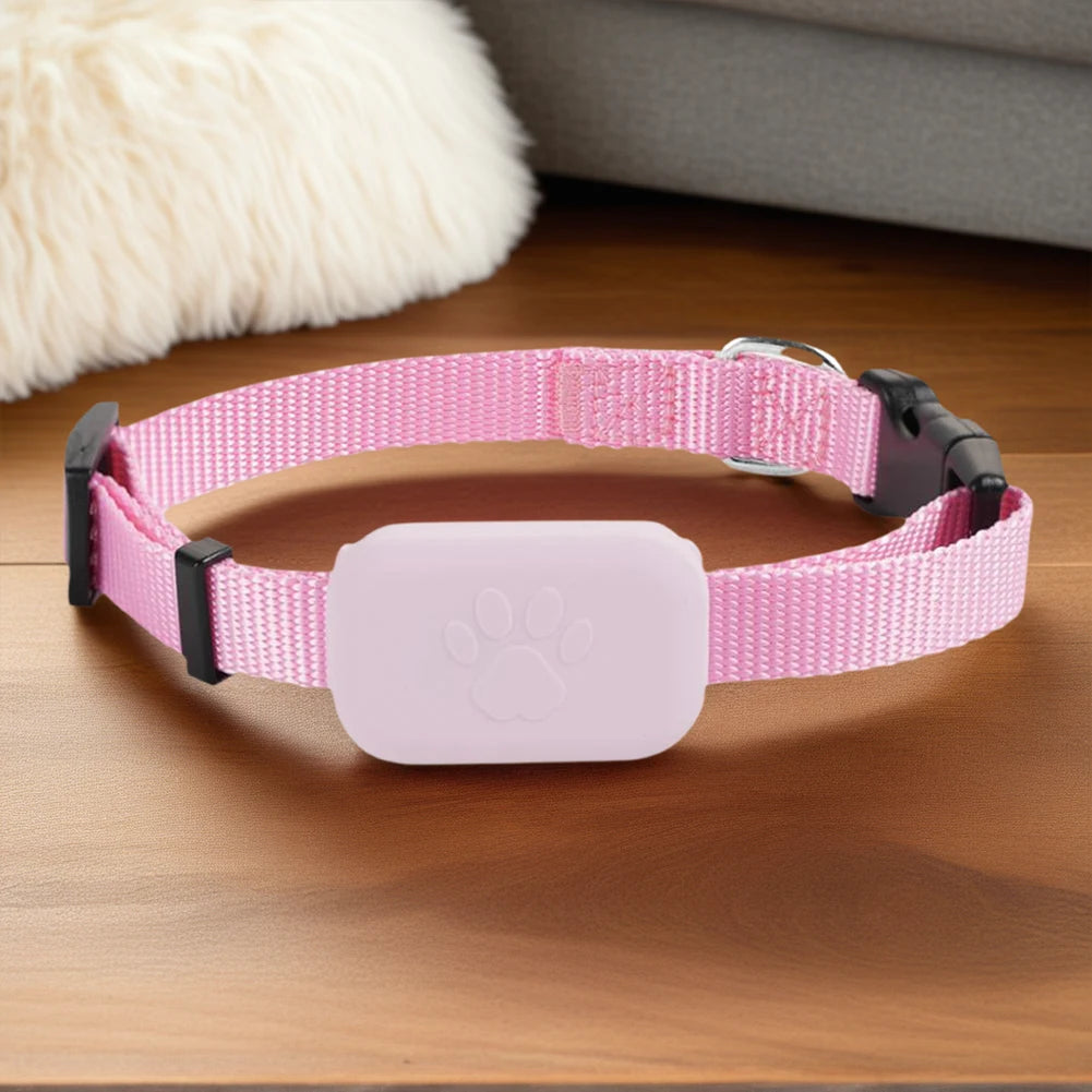 Waterproof Pet GPS Tracker – Real-Time Dog & Cat GPS Locator with Adjustable Collar