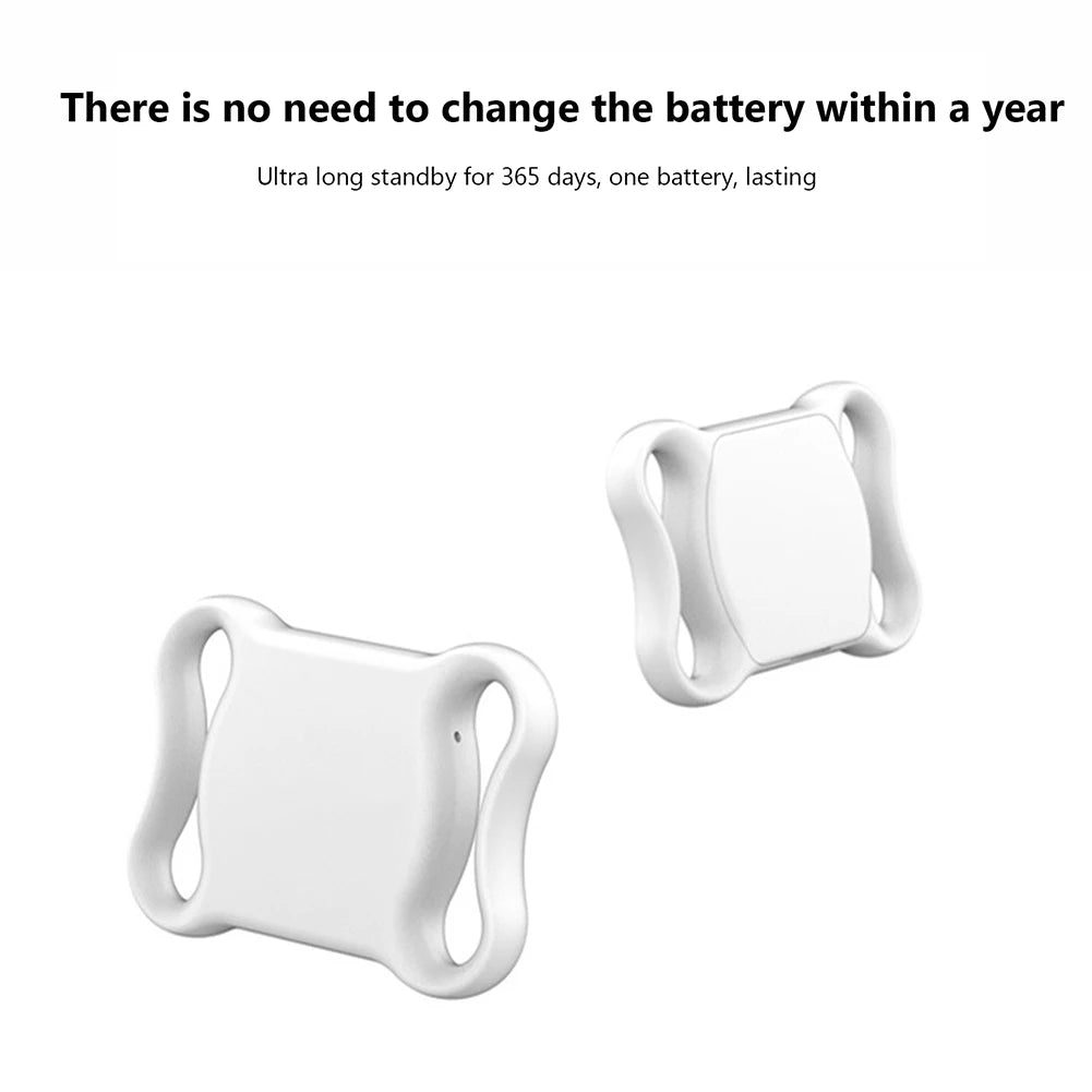 Smart GPS Pet Locator – Waterproof Mini Bluetooth Tracker with LED Light for Dogs & Cats